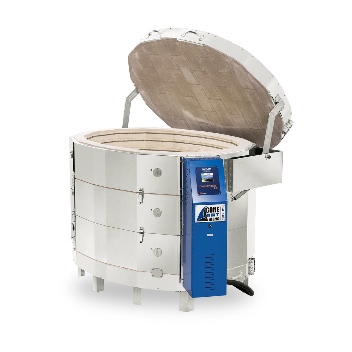 Cone Art GX4227D Oval Kiln with Touchscreen Controller Bhoomi Pottery