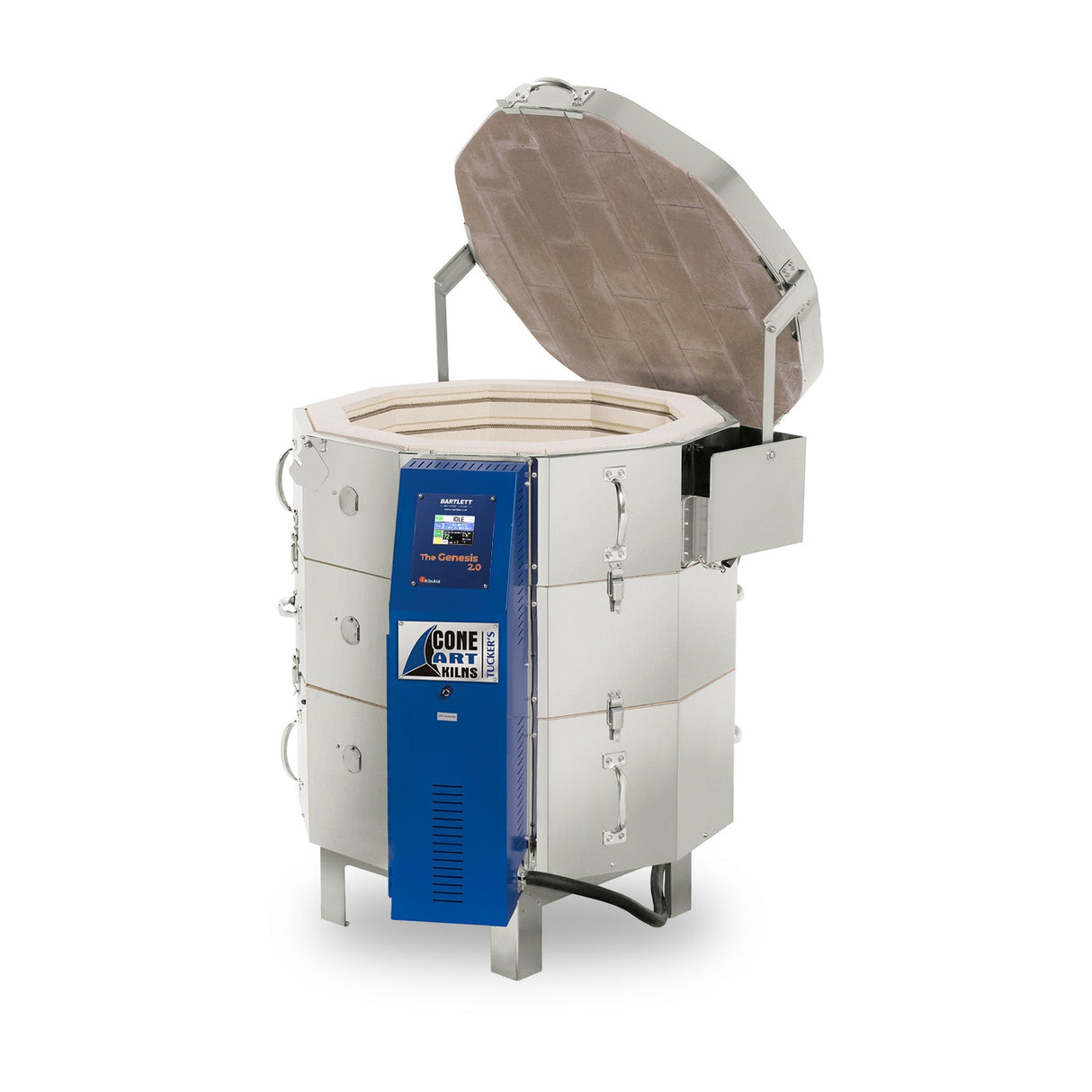 Cone Art GX2327D Round Kiln with Touchscreen Controller Bhoomi Pottery