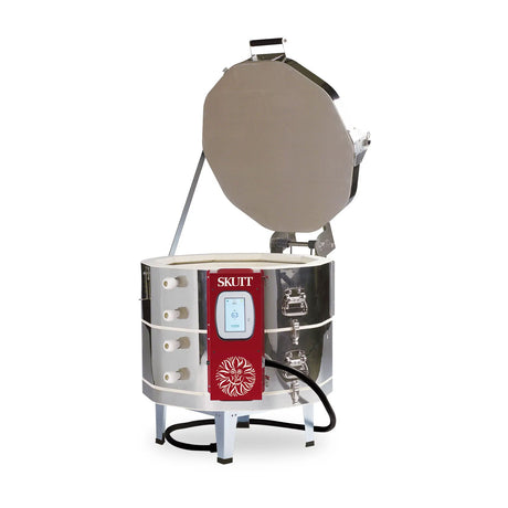 Skutt KMT-1018 Round Kiln with Touchscreen Controller Bhoomi Pottery