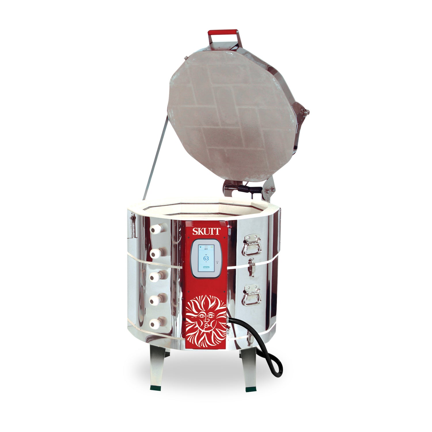 Skutt KMT-1022 Round Kiln with Touchscreen Controller Bhoomi Pottery