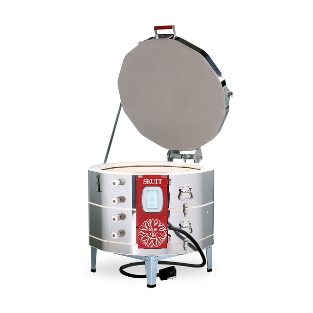 Skutt KMT-1218-3 Round Kiln with Touchscreen Controller Bhoomi Pottery