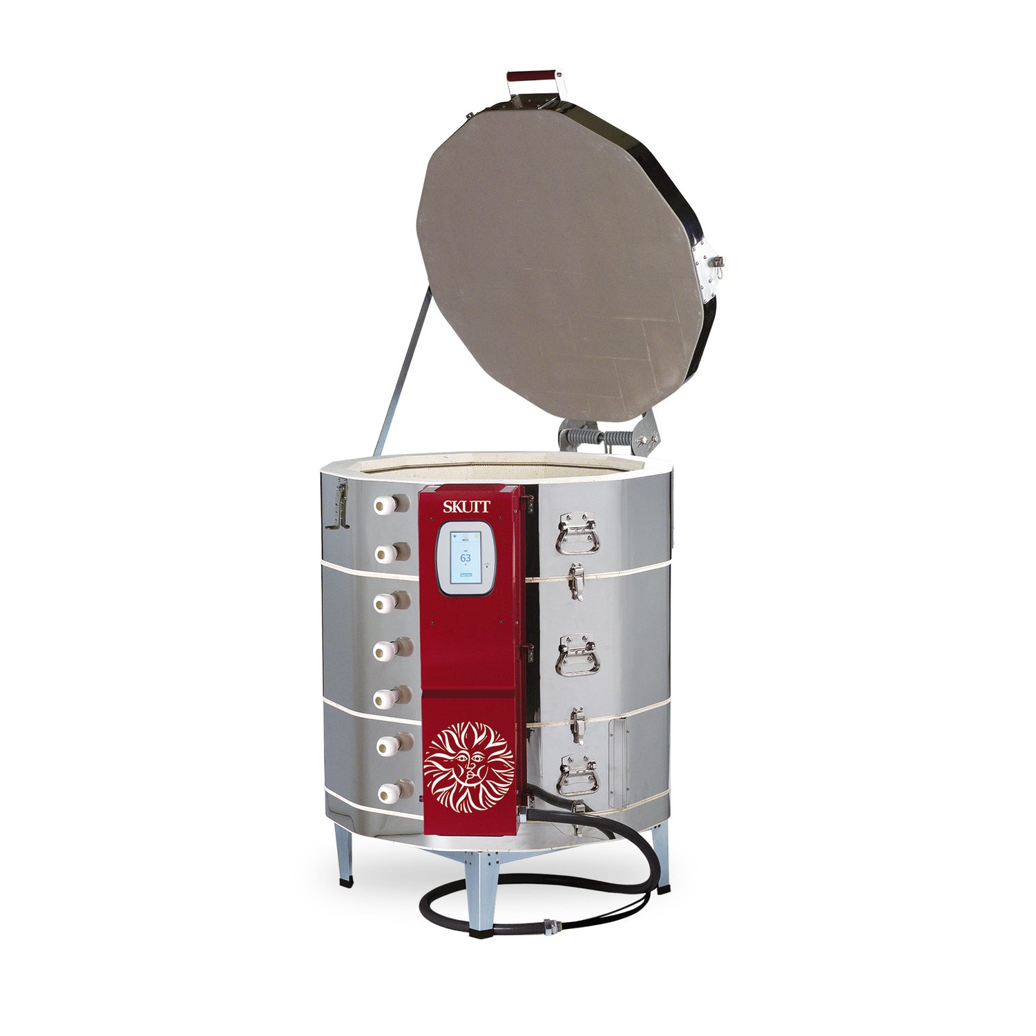 Skutt KMT-1231-3PK Round Kiln with Touchscreen Controller Bhoomi Pottery