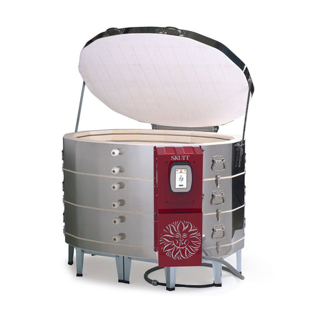 Skutt KMT-1627-3PK Oval Kiln with Touchscreen Controller Bhoomi Pottery